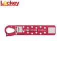 12 Hole Sliding Aluminum Lockout hasp